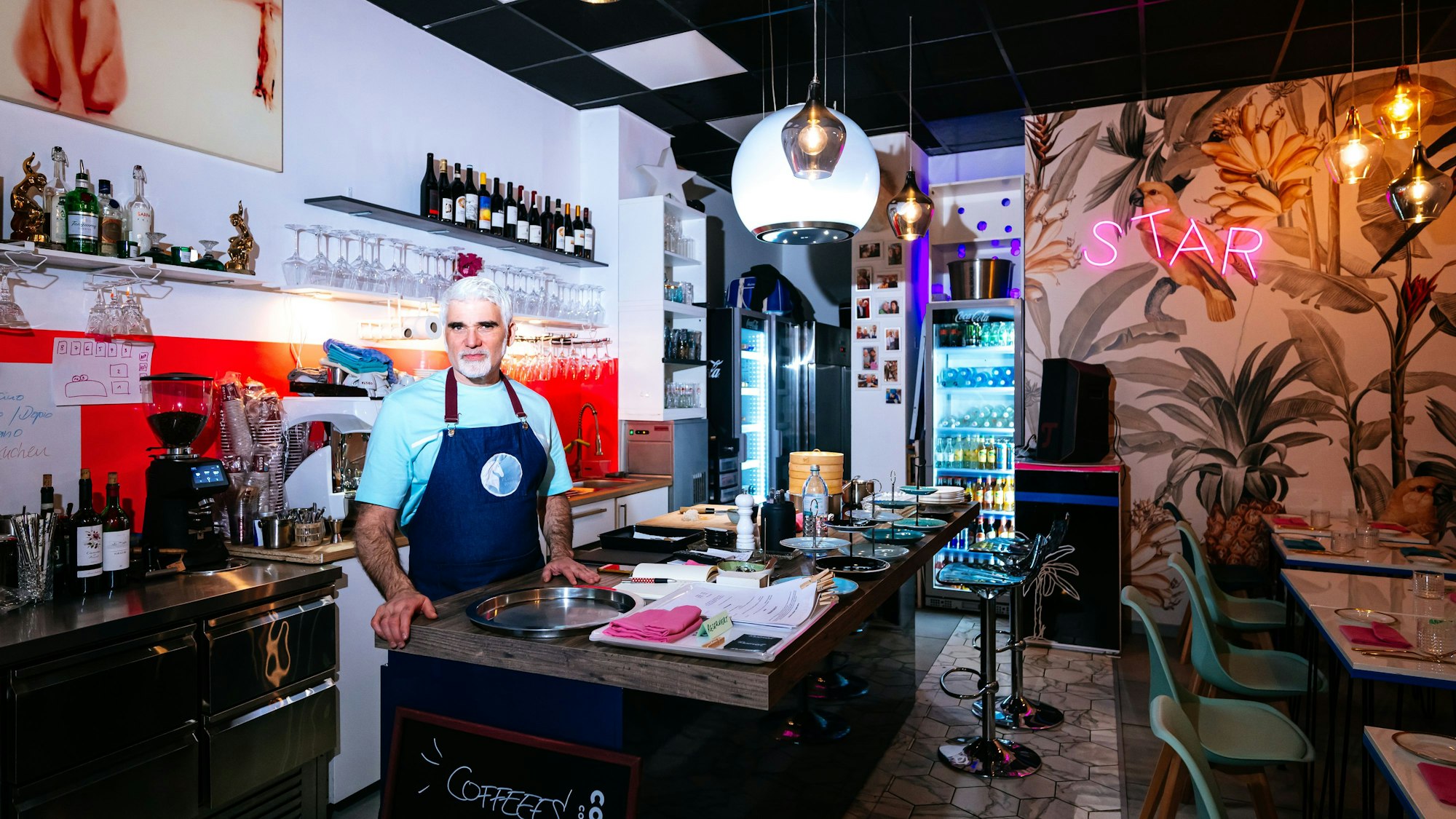 Cristiano Rienzner im „Le Petit Pure White“.