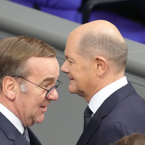 Wer ist der bessere Kanzlerkandidat? Boris Pistorius (l.) und Olaf Scholz