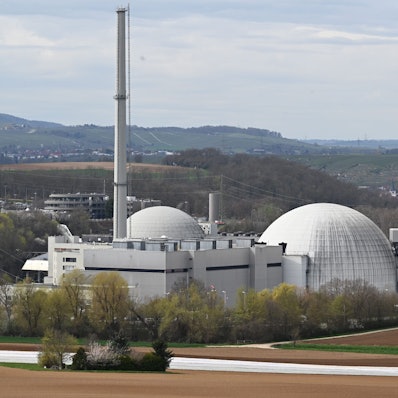 Das Atomkraftwerkwerk Neckarwestheim wurde am 15. April 2023 als letztes deutsches Atomkraftwerk abgeschaltet. (Archivbild)