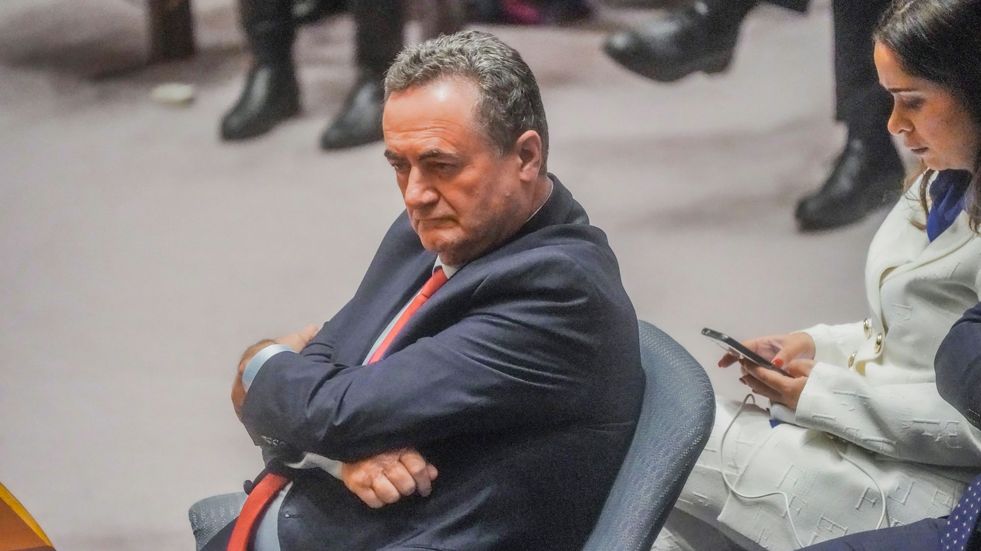 Israel Katz, der frühere israelische Außenminister, ist der neue Verteidigungsminister Israels. (Archivbild)