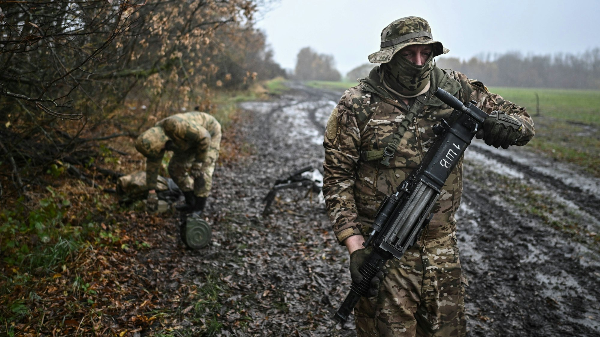 Russische Soldaten in der Ukraine. (Archivbild)