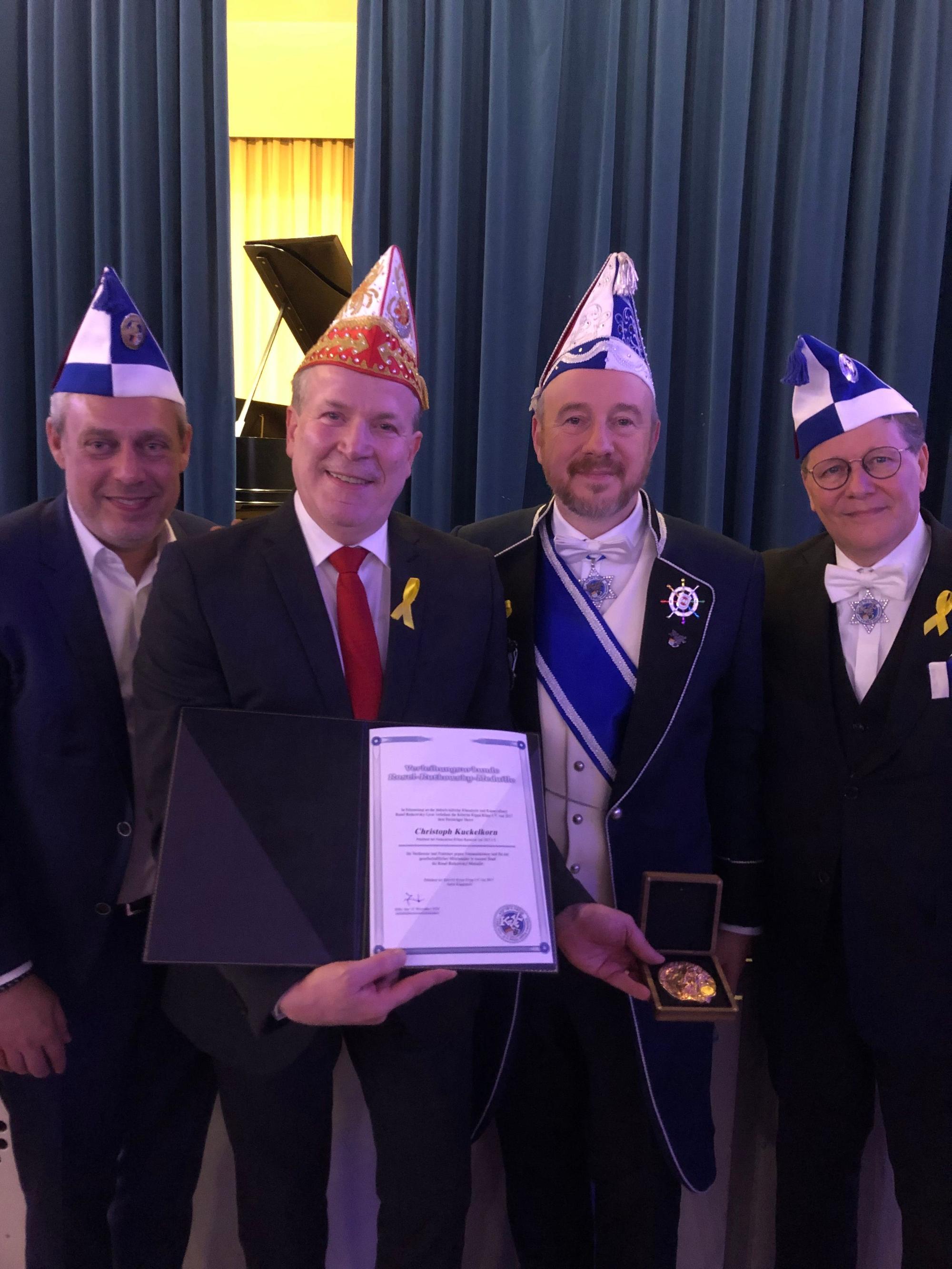 Frank Levy, Christoph Kuckelkorn, Aaron Knappstein, Dieter Beumling