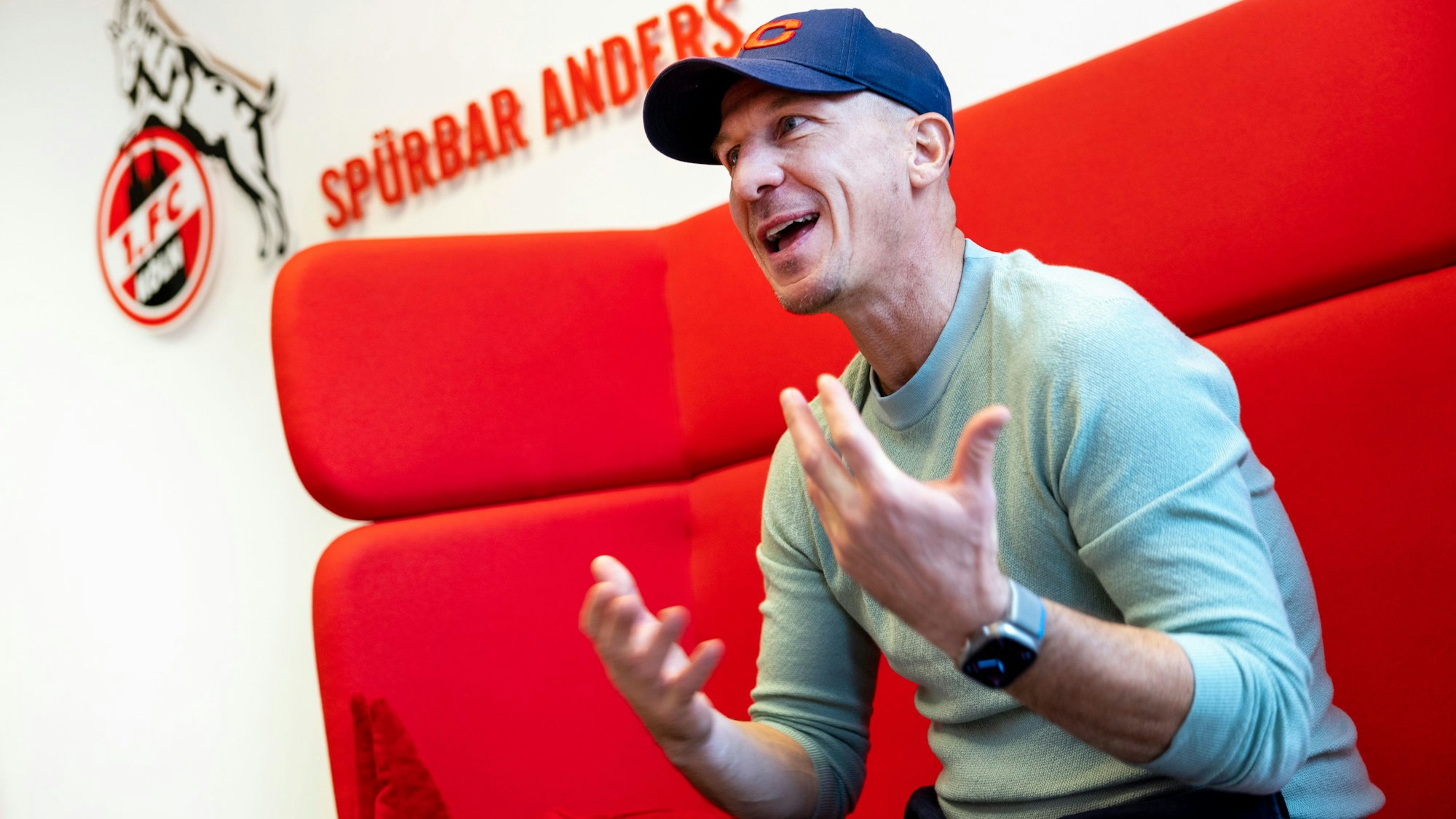 Cheftrainer des 1. FC Köln Gerhard Struber im Interview mit der Kölnischen Rundschau.