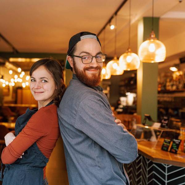 Die Geschwister Katja und Tom Schult leiten das vegane Restaurant Esskalation in Poppelsorf.