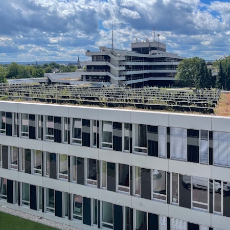 Das Bild zeigt das Kreishaus in Euskirchen.