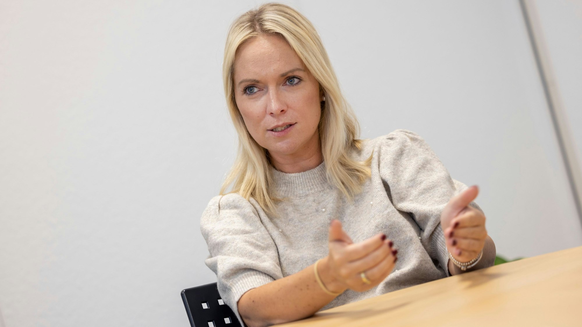 „Wir müssen an jüngere Spender kommen.“: Julia Heinen, Vorsitzende der Rundschau-Altenhilfe.