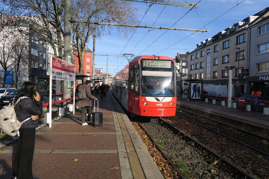 Gaps in Cologne KVB: Line 13 will not return to the old timetable