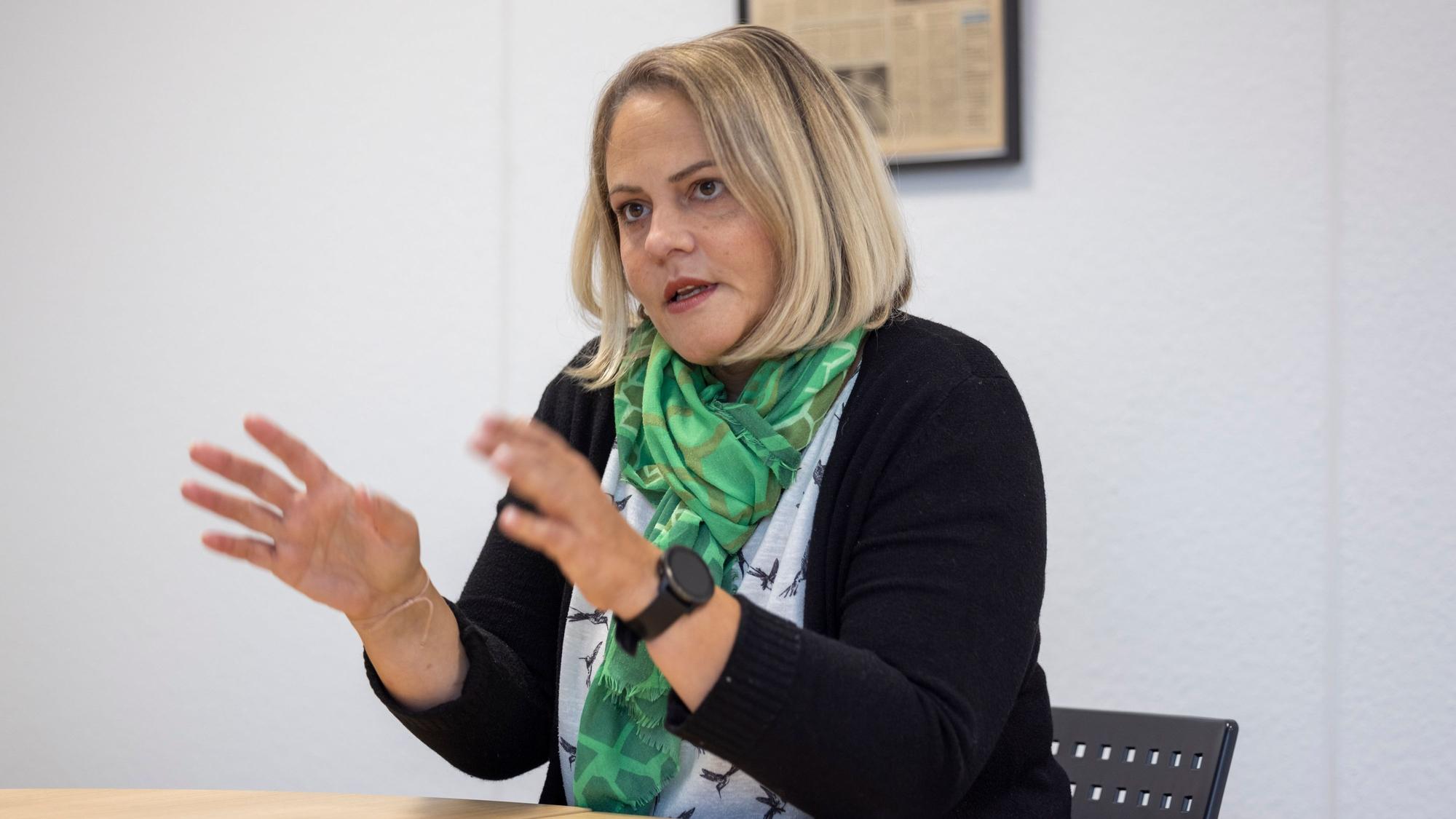 Simone Kropmanns, Präsidentin der Kölnischen Karnevalsgesellschaft.