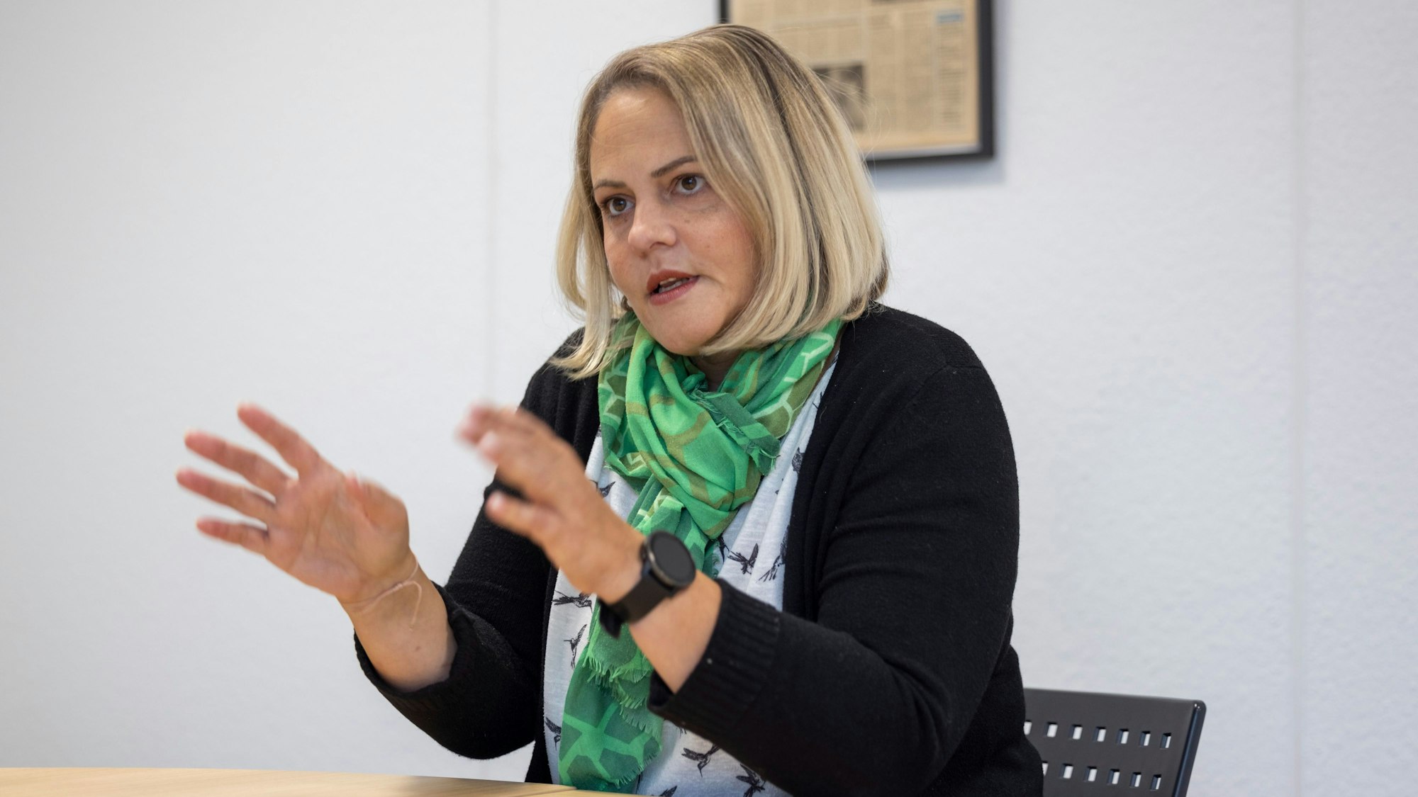 Simone Kropmanns, Präsidentin der Kölnischen Karnevalsgesellschaft.