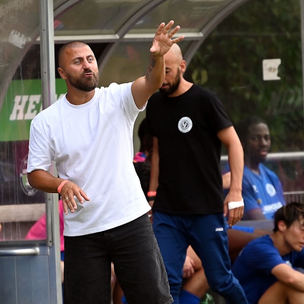 18.08.2024, Fussball-Pokal-FC Pesch-Deutz 05
TR: Abdullah Keseroglu (Pesch)
Foto: Uli Herhaus