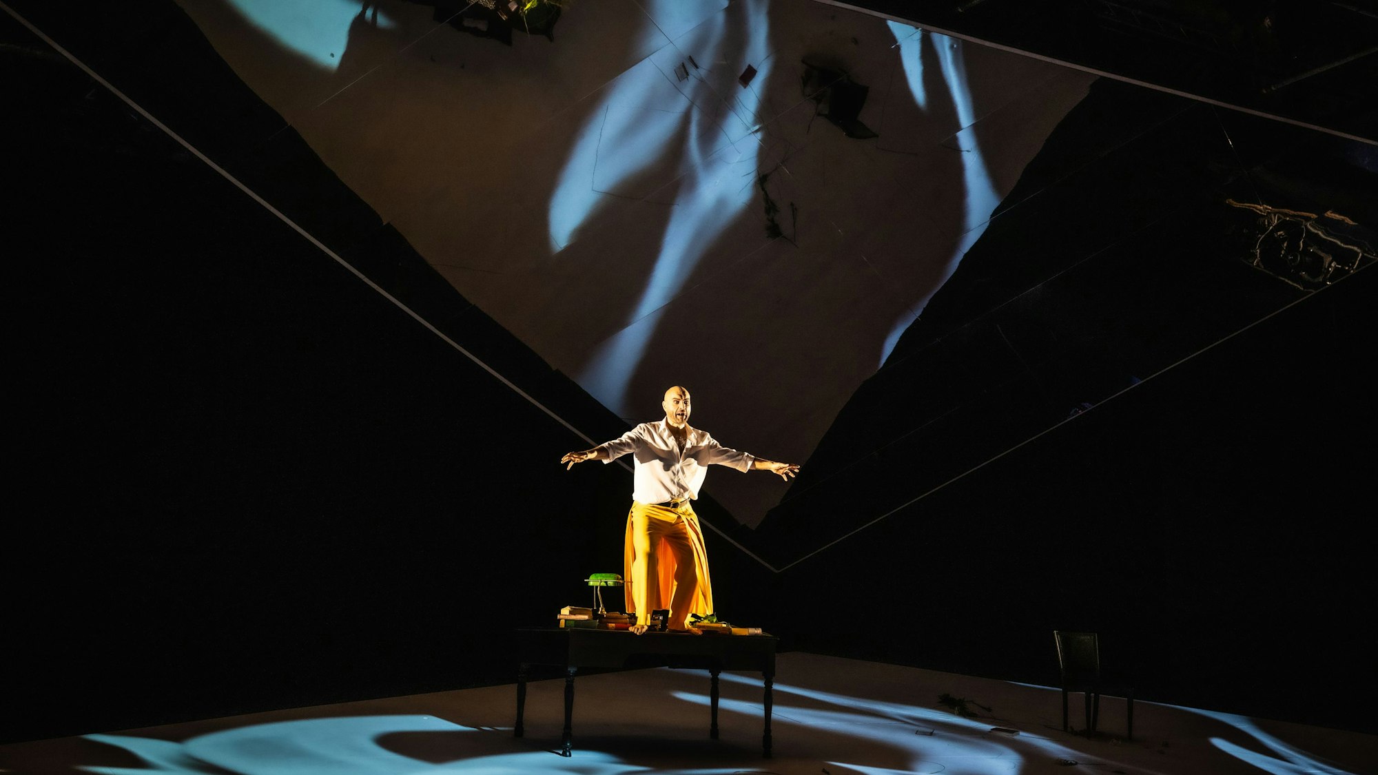 Xavier Sabata in "Orlando" von Georg Friedrich Händel in der Oper Köln.