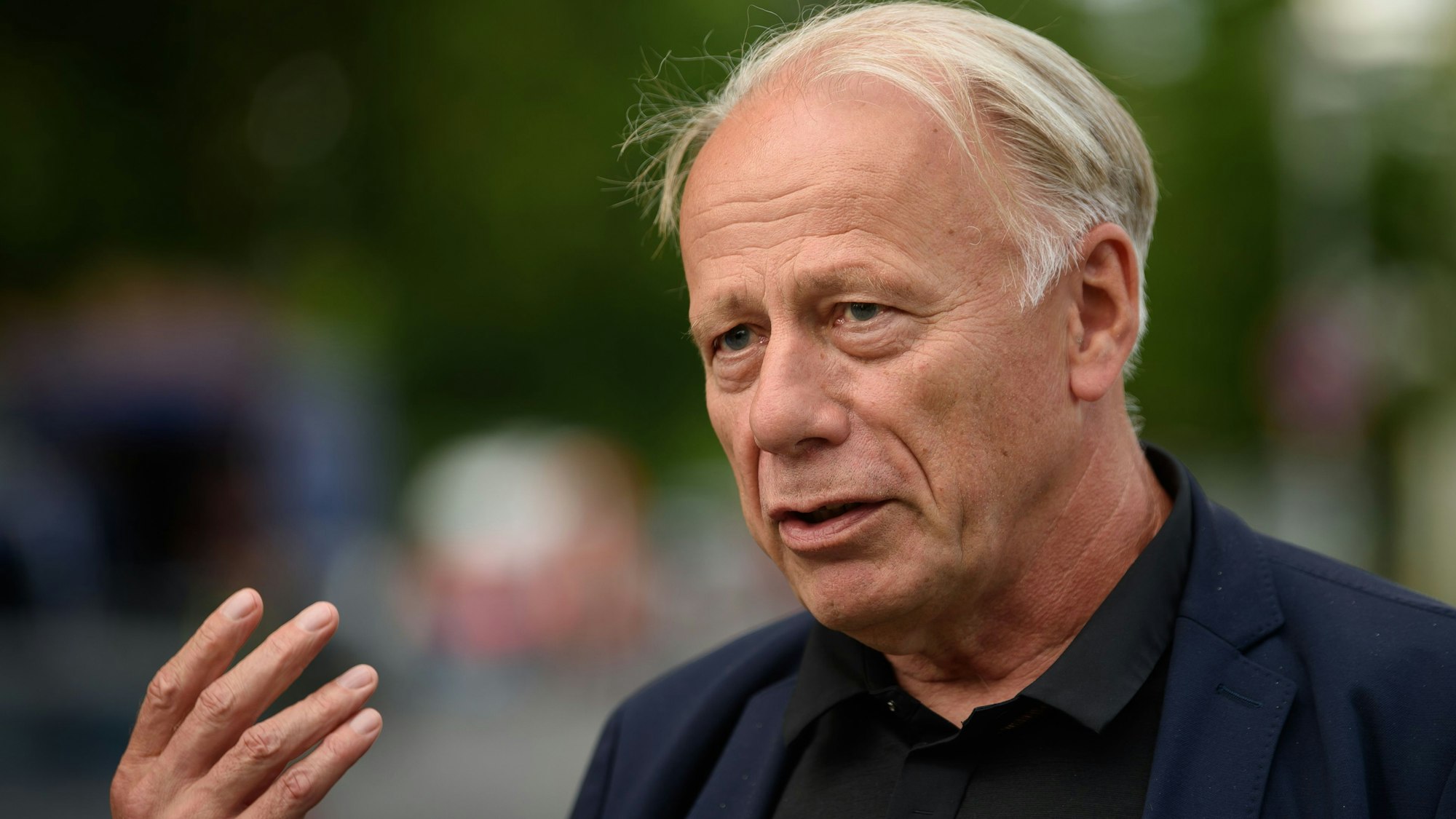 Auf dem Foto ist der Grünen-Politiker Jürgen Trittin zu sehen.