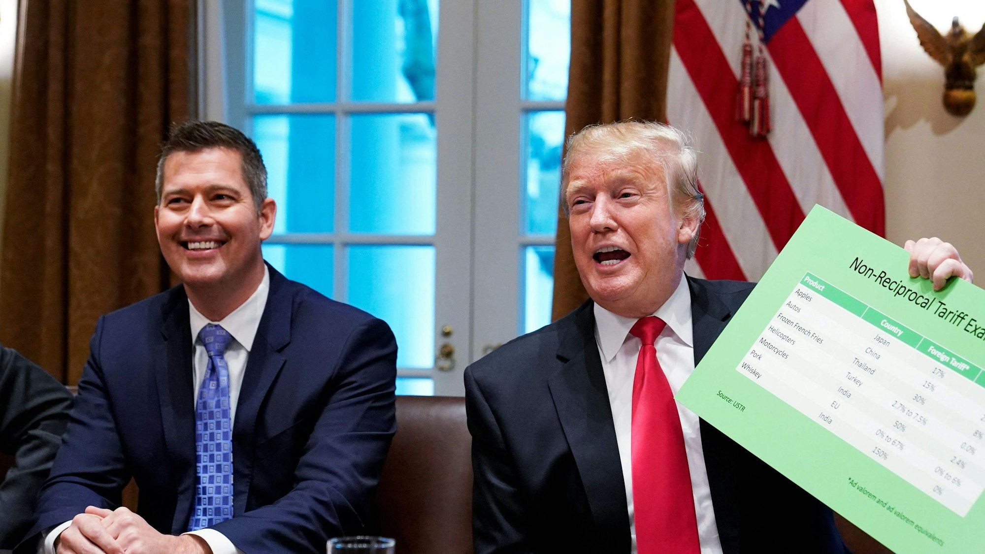 Donald Trump möchte Sean Duffy zum Verkehrsminister der USA machen. (Archivbild)