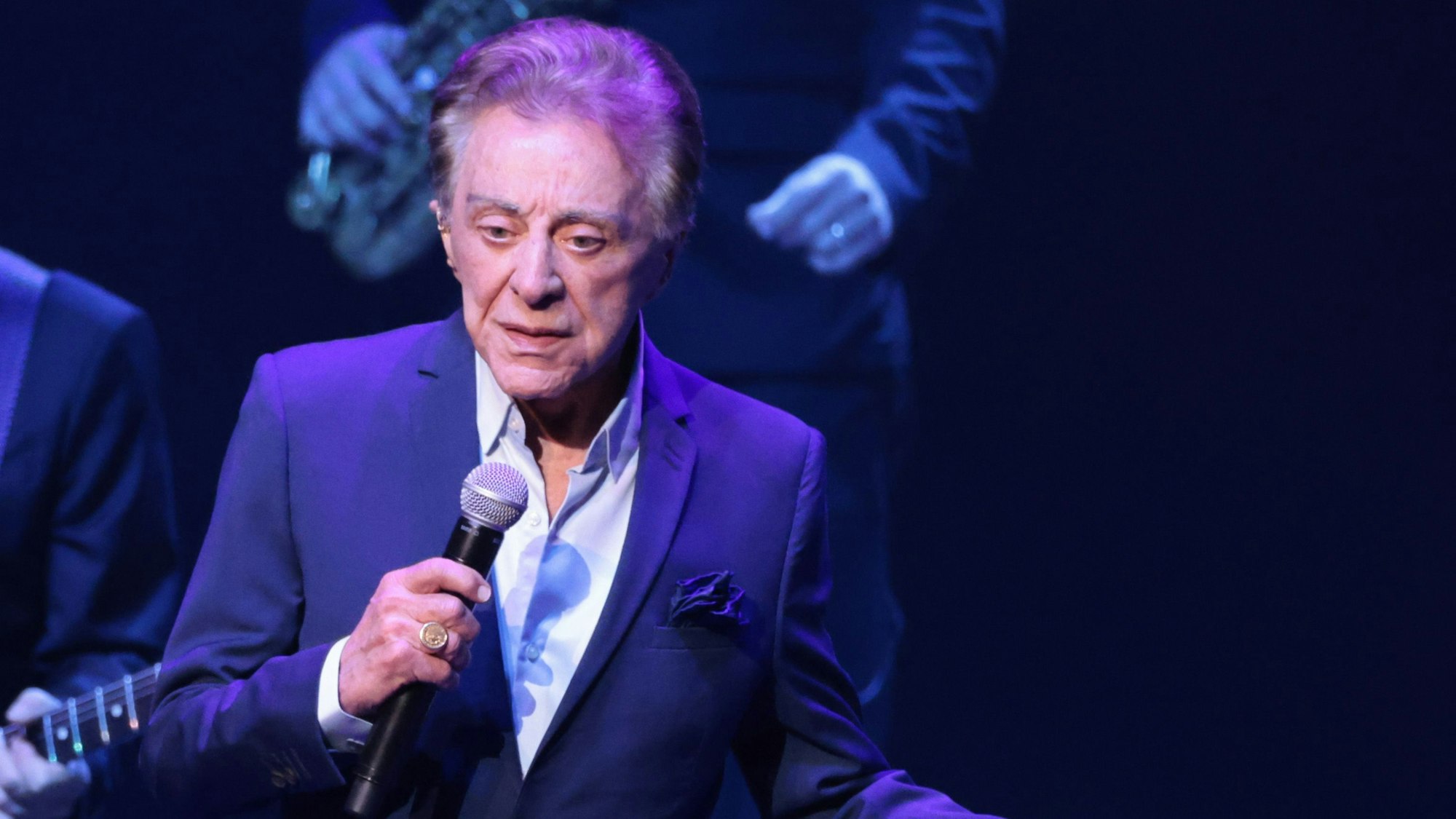 Frankie Valli bei einem Konzert in Florida im Jahr 2022.