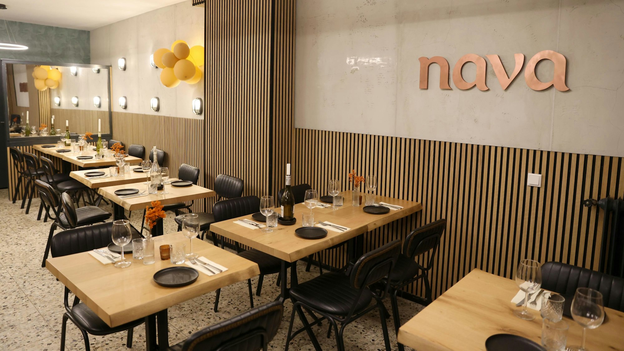 Schlicht, modern und hell ist das „Nava“ eingerichtet.