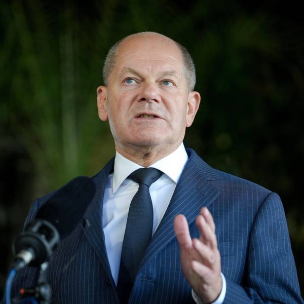 Bundeskanzler Olaf Scholz (SPD) gibt zum Abschluss des G20-Gipfels eine Pressekonferenz.