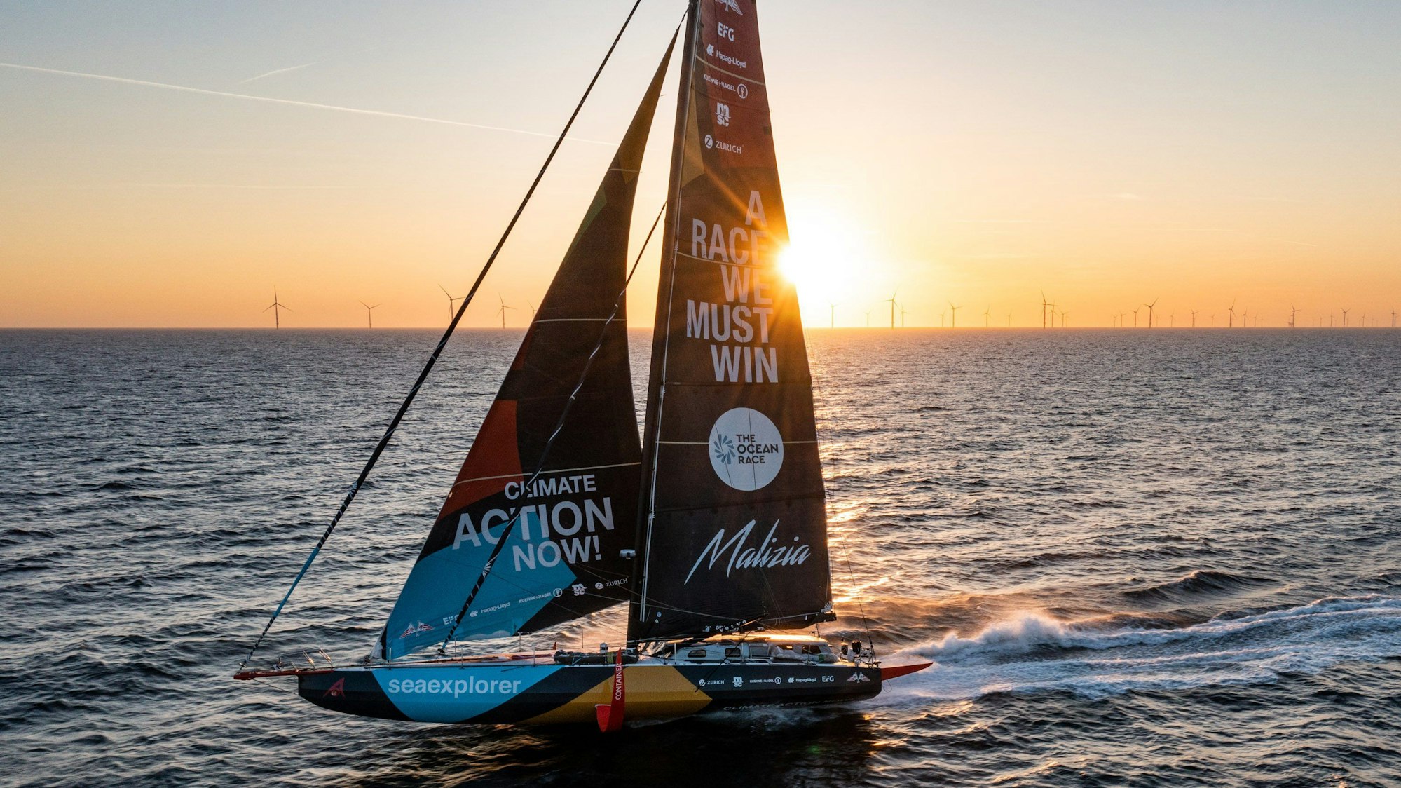 Boris Herrmanns fährt mit seiner Malizia - Seaexplorer bei der Vendée Globe mit.