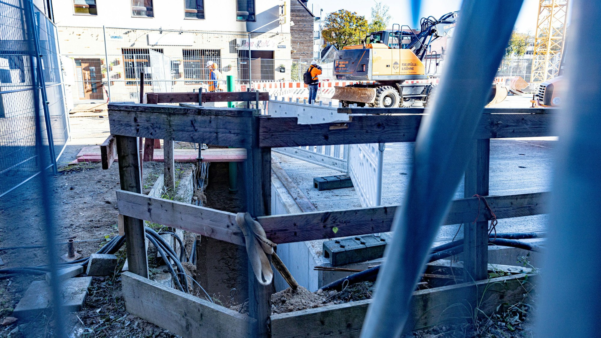 Am Waidmarkt wird weiter gearbeitet. Bald soll das meiste aber unterirdisch passieren.