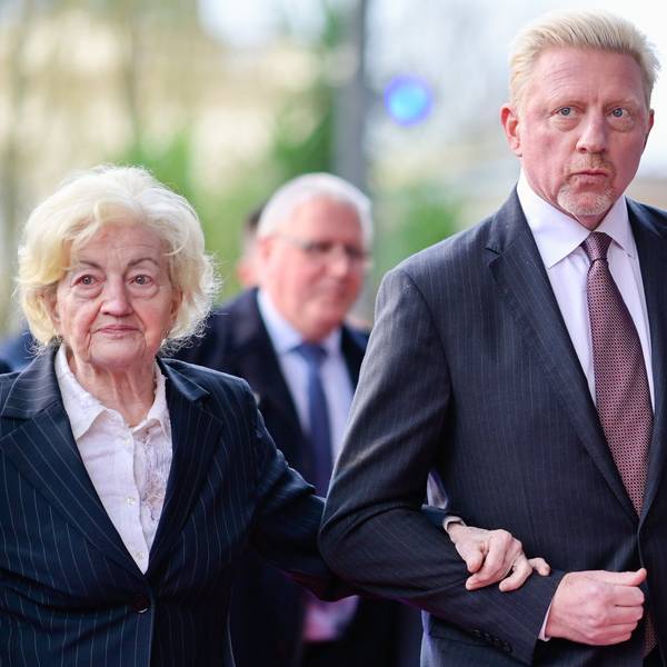 Boris Becker und seine Mutter Elvira Becker.kommen im Europa-Park zur Verleihung der Radio Regenbogen Awards.