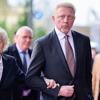 Boris Becker und seine Mutter Elvira Becker.kommen im Europa-Park zur Verleihung der Radio Regenbogen Awards.