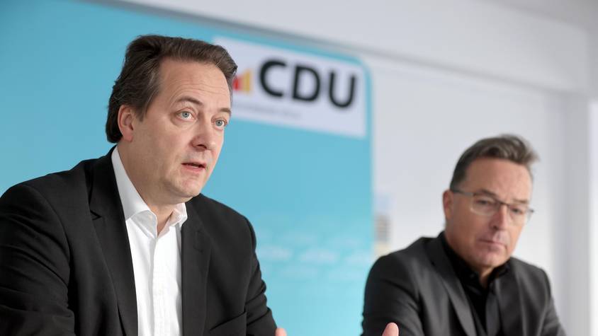 Karl Alexander Mandl und Oliver Kehrl (CDU)