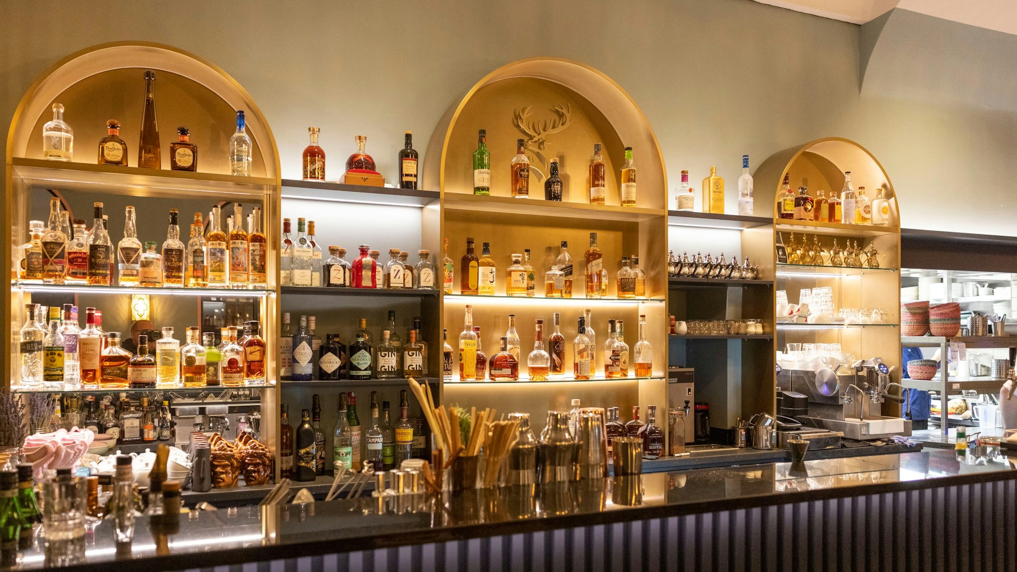 Die Bar im „Al Salam“.