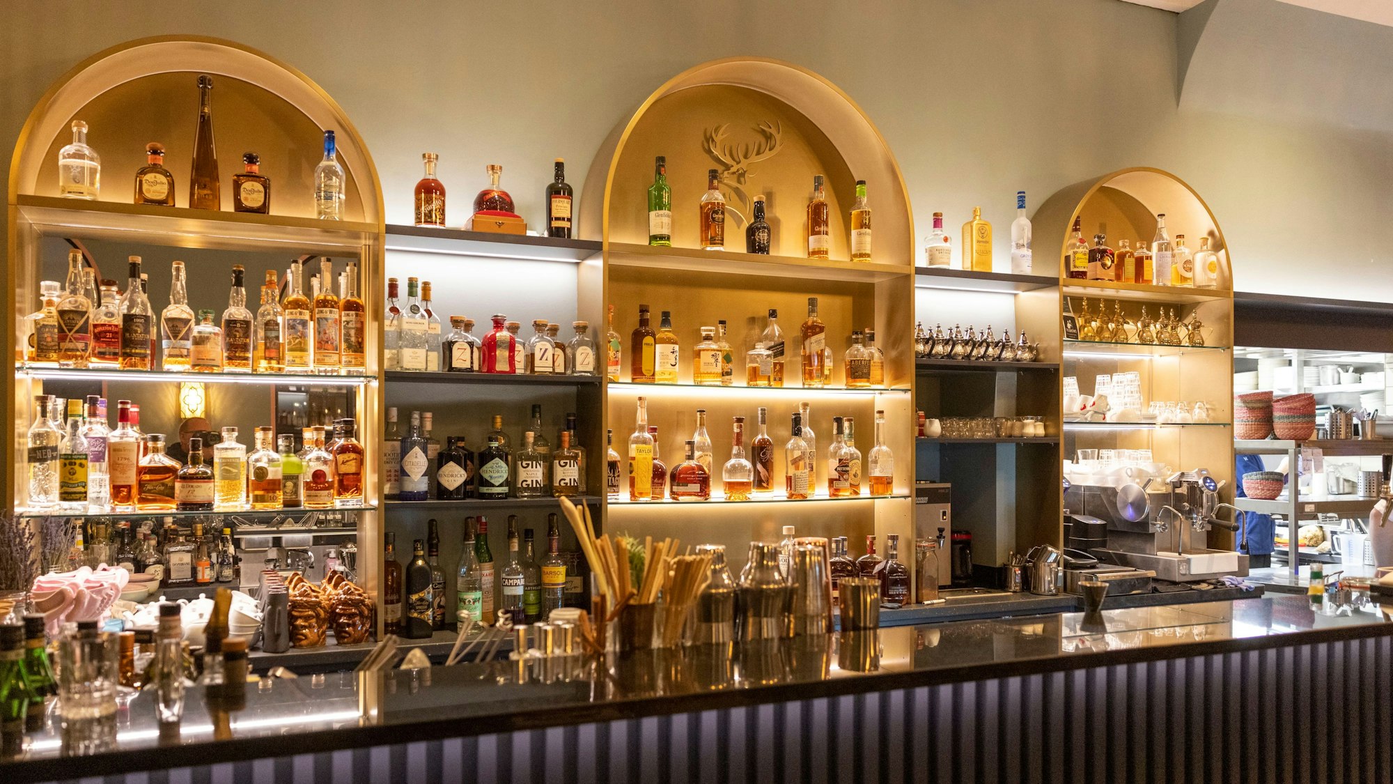 Die Bar im „Al Salam“.