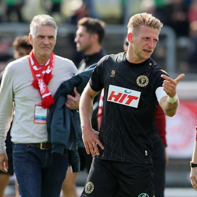 SC Fortuna Köln vs. MSV Duisburg, 4.Liga,
Dominik Ernst (Fortuna), 14.09.2024, Bild: Herbert Bucco