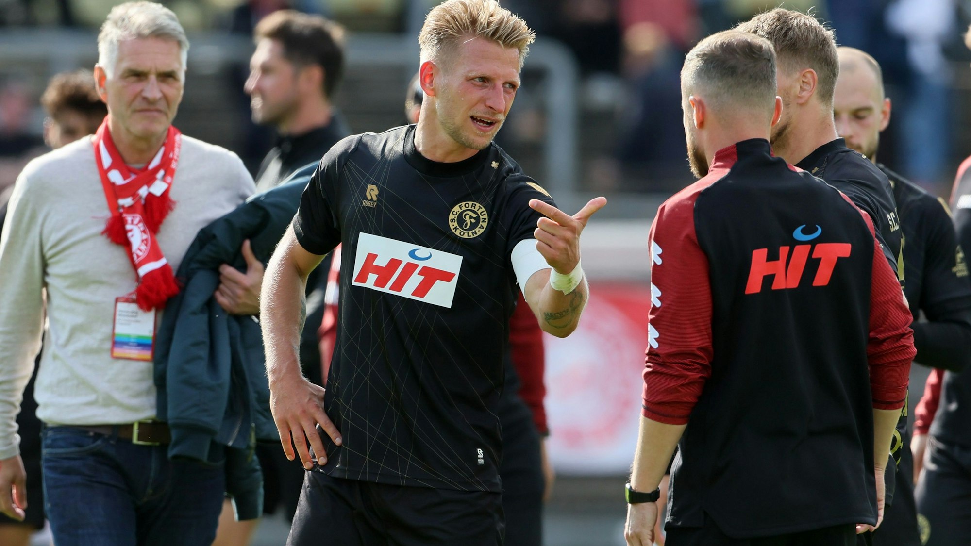SC Fortuna Köln vs. MSV Duisburg, 4.Liga,
Dominik Ernst (Fortuna), 14.09.2024, Bild: Herbert Bucco
