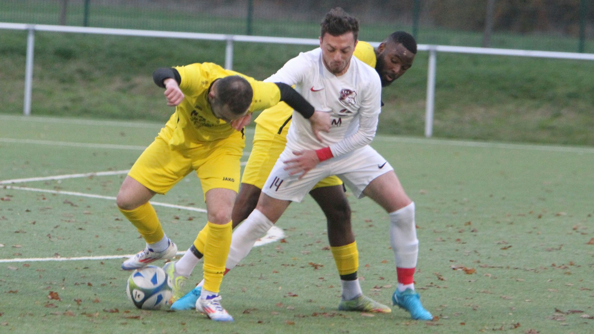 Blendon Bajrami (links) und Homam Abou Samra