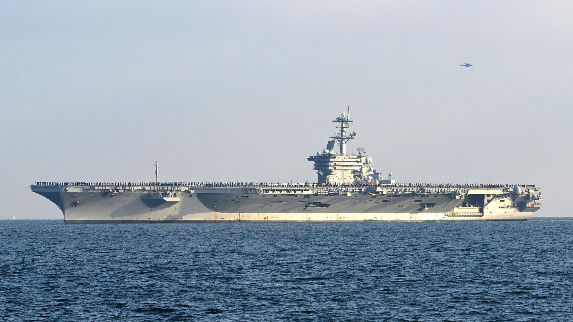 Der Flugzeugträger USS George Washington.
