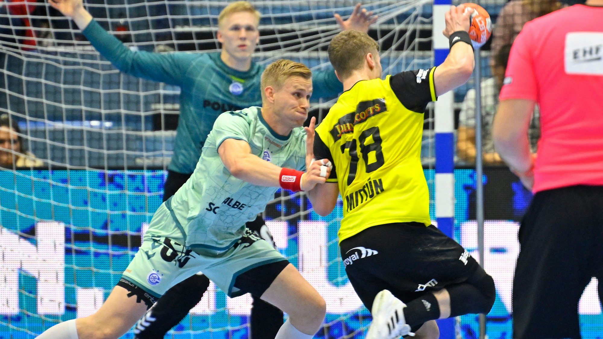 Spielszene aus der EHF-Europa League