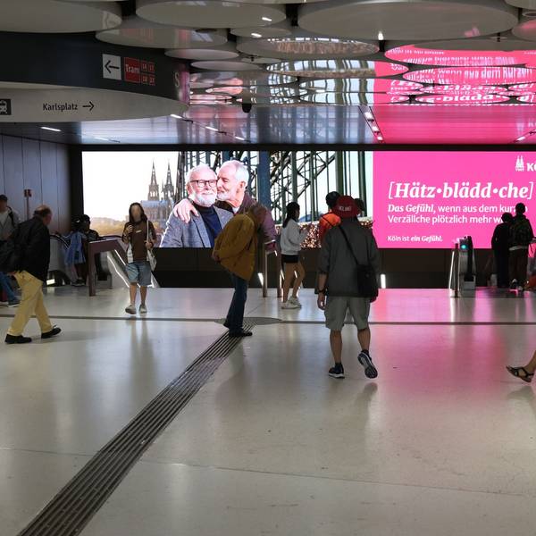 Köln-Tourismus Werbung.