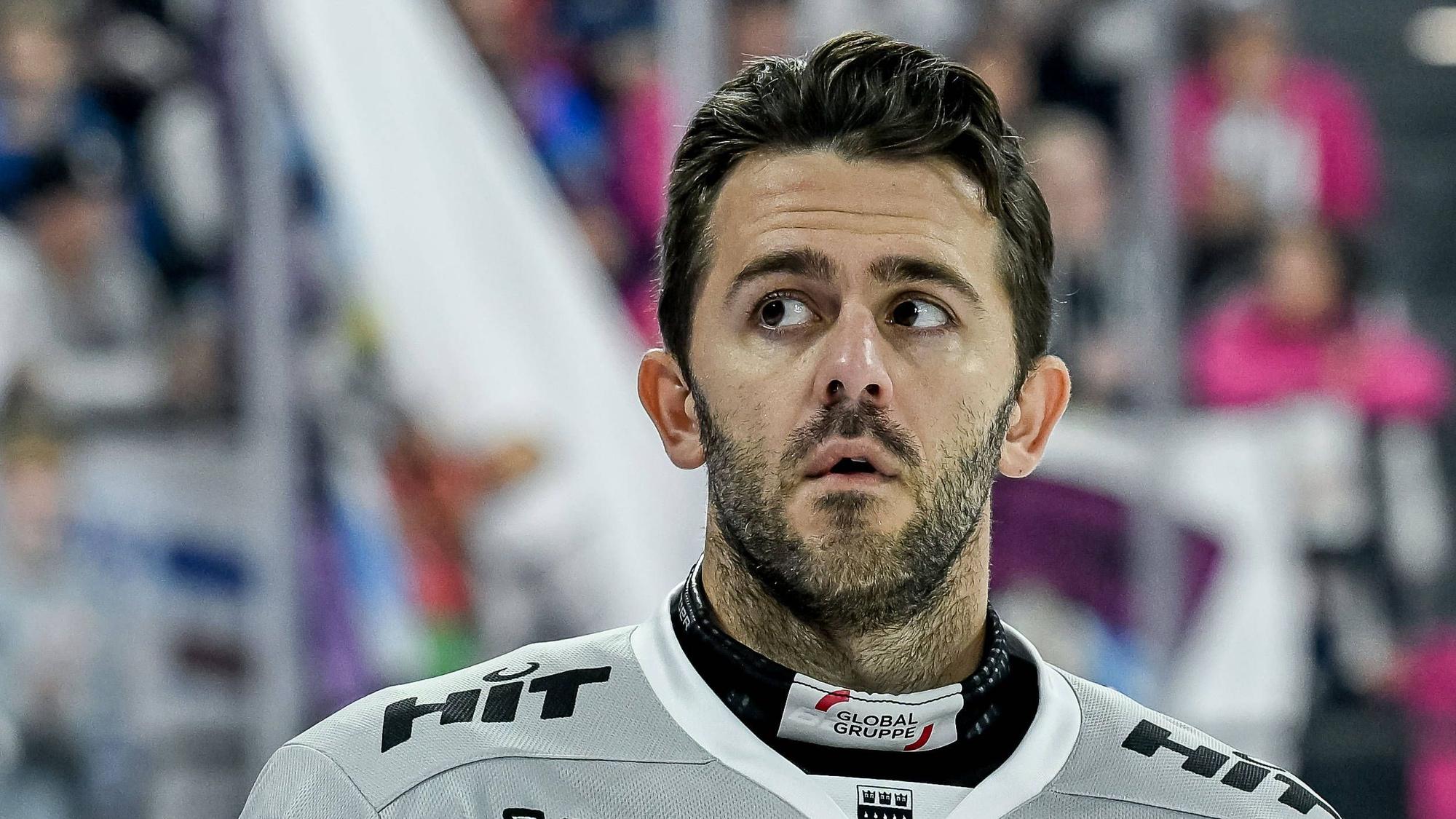 Verteidiger Nick Bailen fehlt den Kölner Haien auch beim Spiel bei den Nürnberg Ice Tigers.