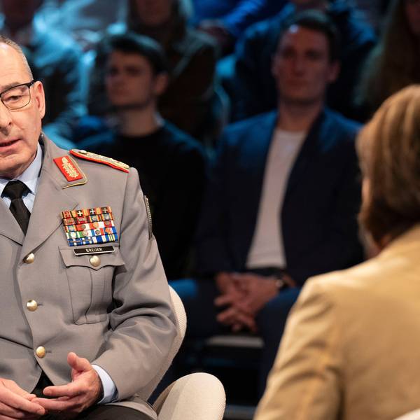 Carsten Breuer, Generalinspekteur der Bundeswehr, war am Dienstagabend in der ARD-Talksendung „Maischberger“ zu Gast.