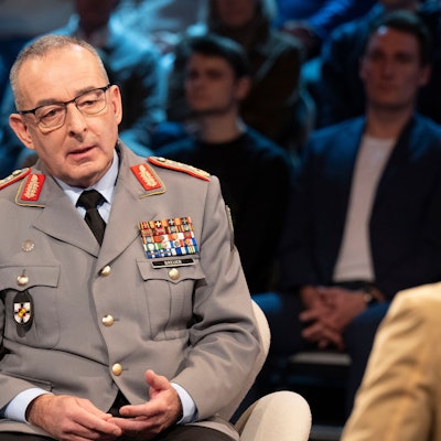 Carsten Breuer, Generalinspekteur der Bundeswehr, war am Dienstagabend in der ARD-Talksendung „Maischberger“ zu Gast.