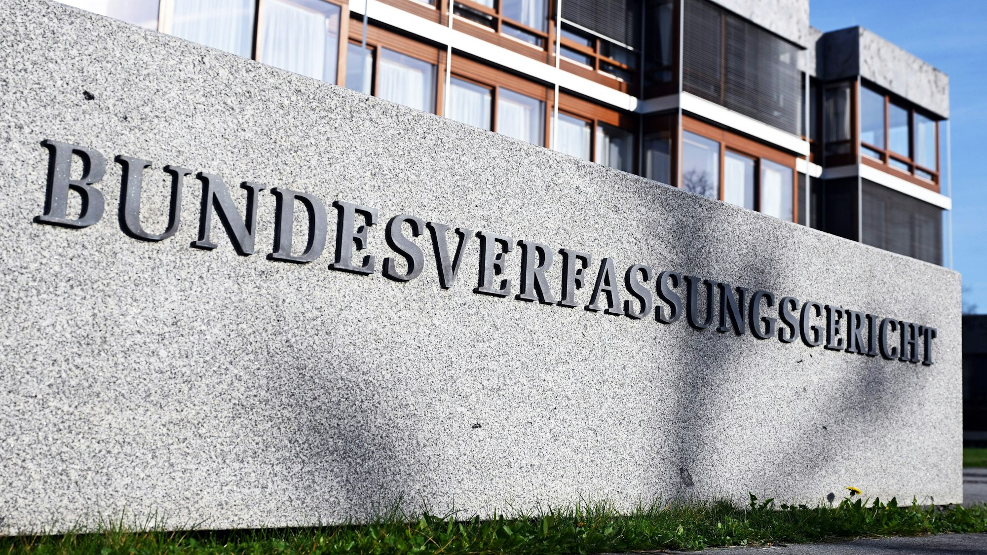 Das Bundesverfassungsgericht in Karlsruhe.