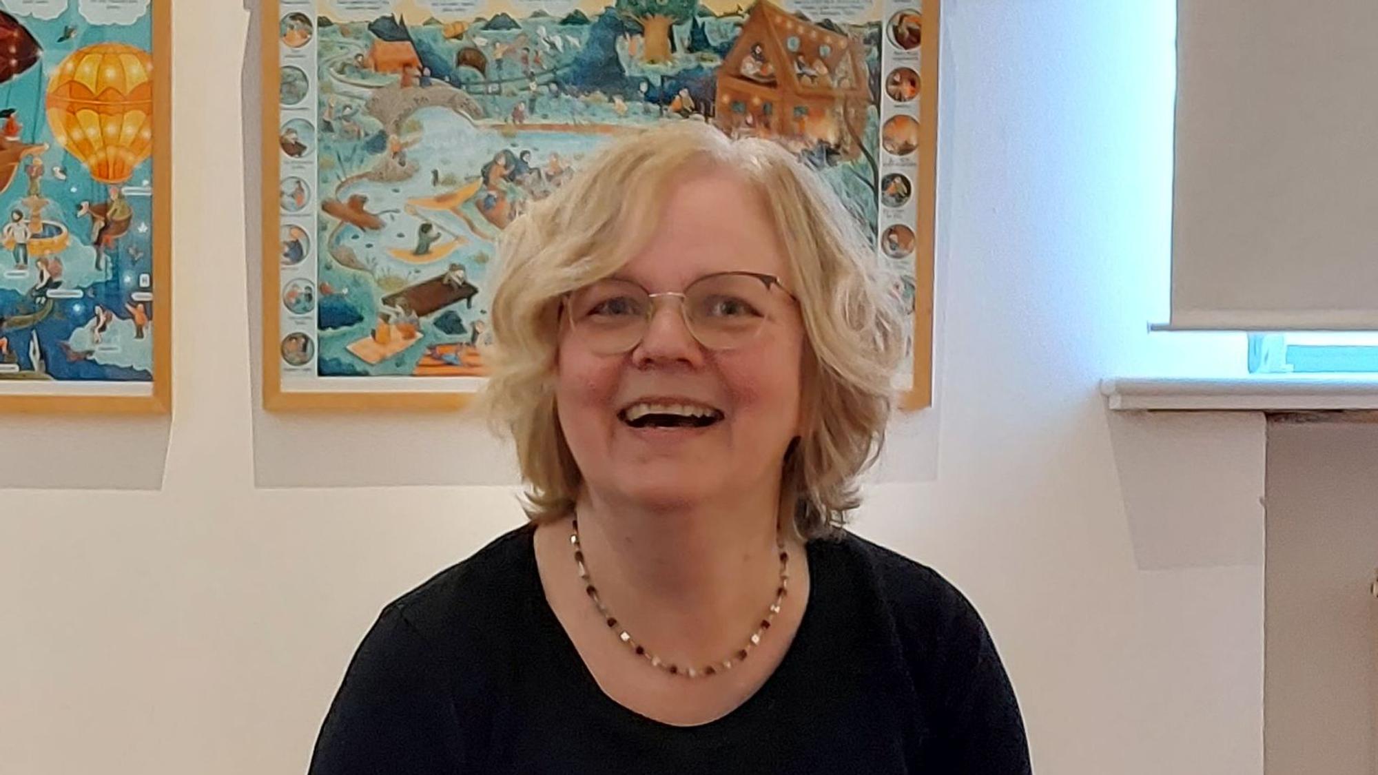 Museumsleiterin Dr. Pauline Liesen hat eine Bilderbuchreihe rund ums Entschuldigen ausgesucht.