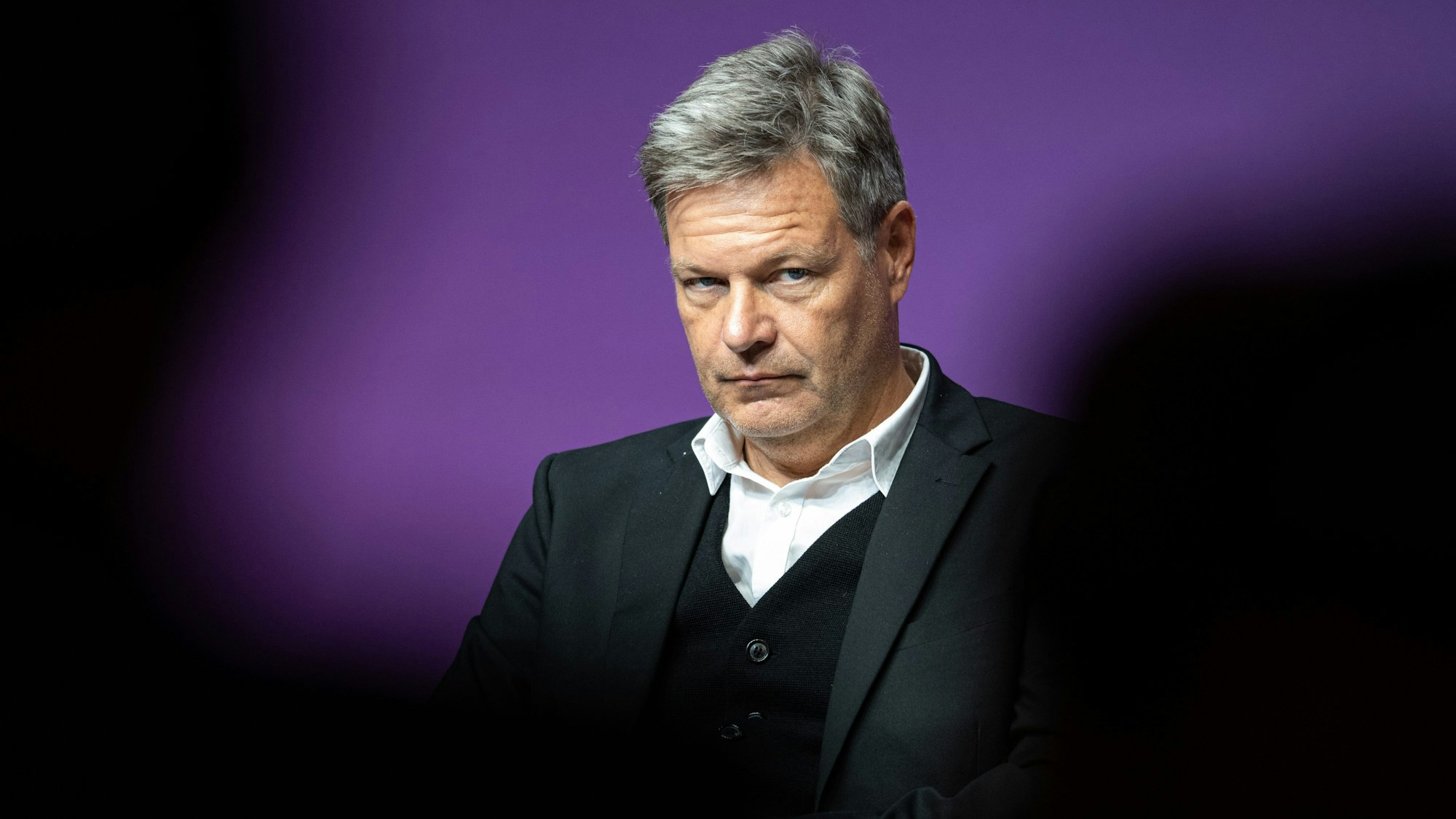 Robert Habeck, Kanzlerkandidat der Grünen, bei einer Veranstaltung im November in Berlin.