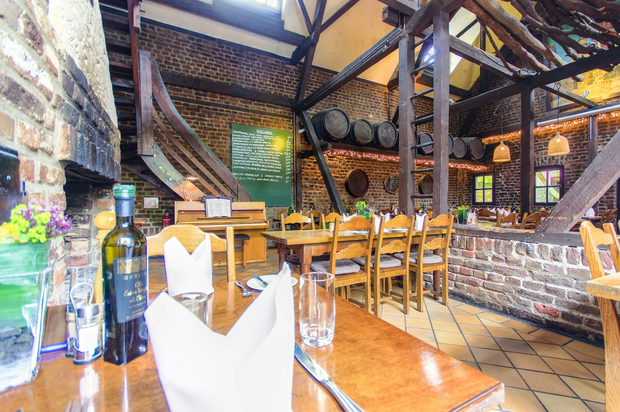 Uriges Weinhaus: Die Fledermaus in Pulheim.