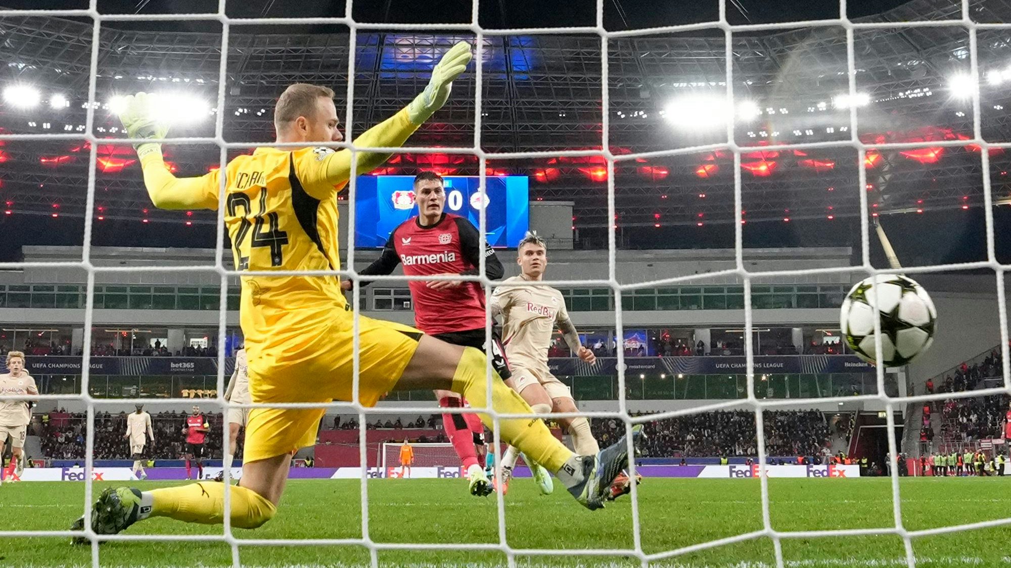 Patrik Schick hat in den jüngsten drei Spielen getroffen. Hier erzielt er das 4:0 gegen RB Salzburg.