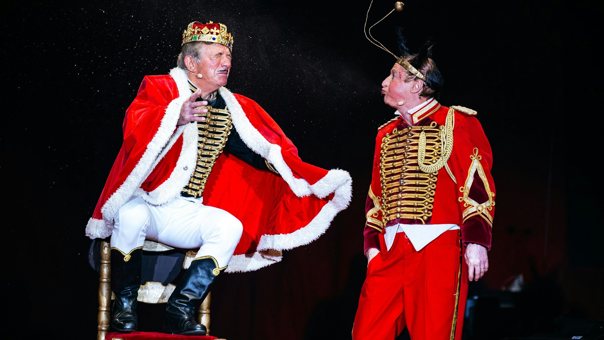 Die Fumagallis begeistern beim Kölner Weihnachtscircus.