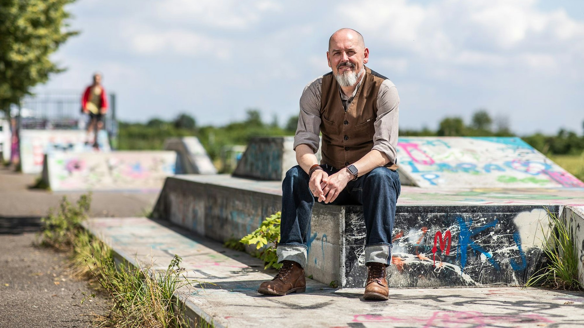 Thommy Mewes tritt für die Grünen als Bürgermeisterkandidat an.
