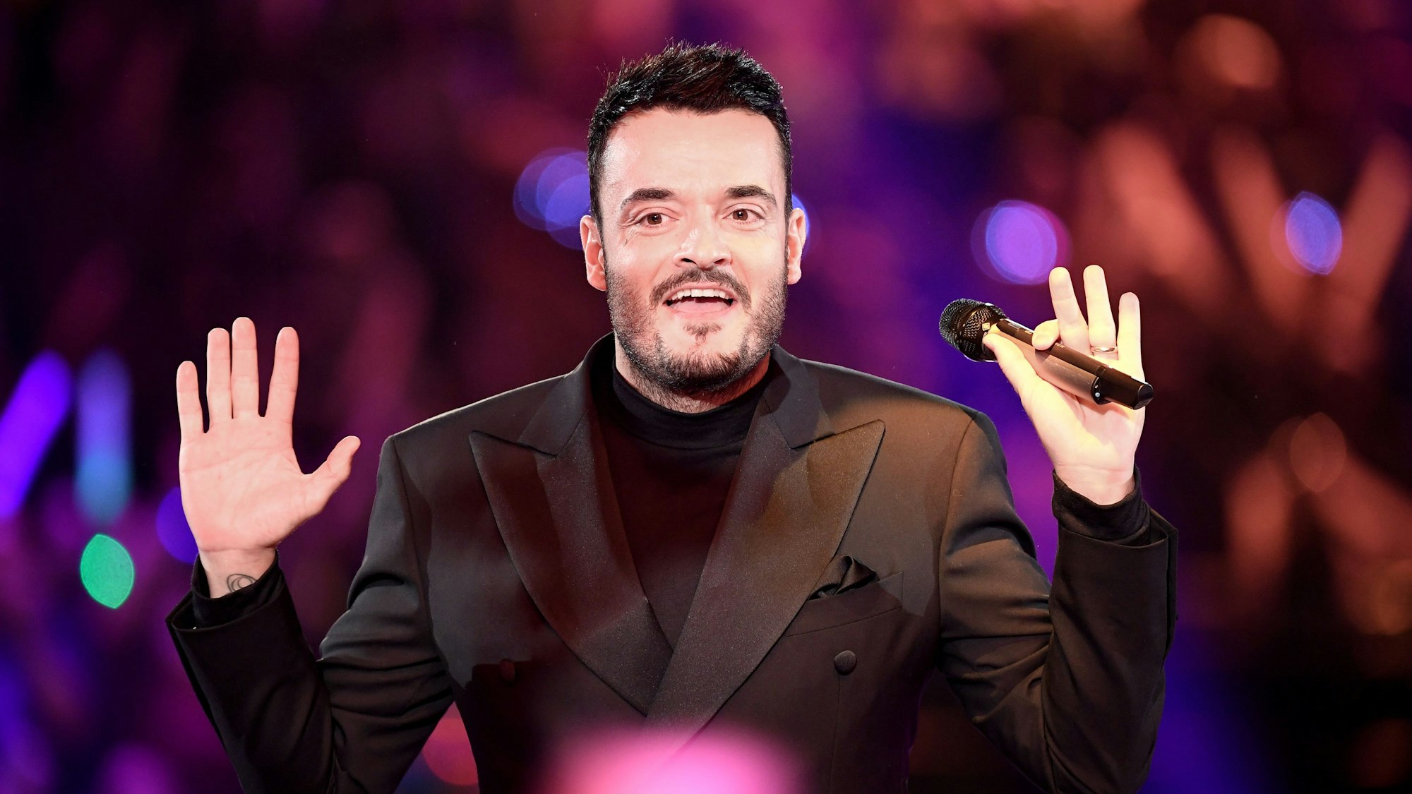 Giovanni Zarrella in einer Fernsehshow.