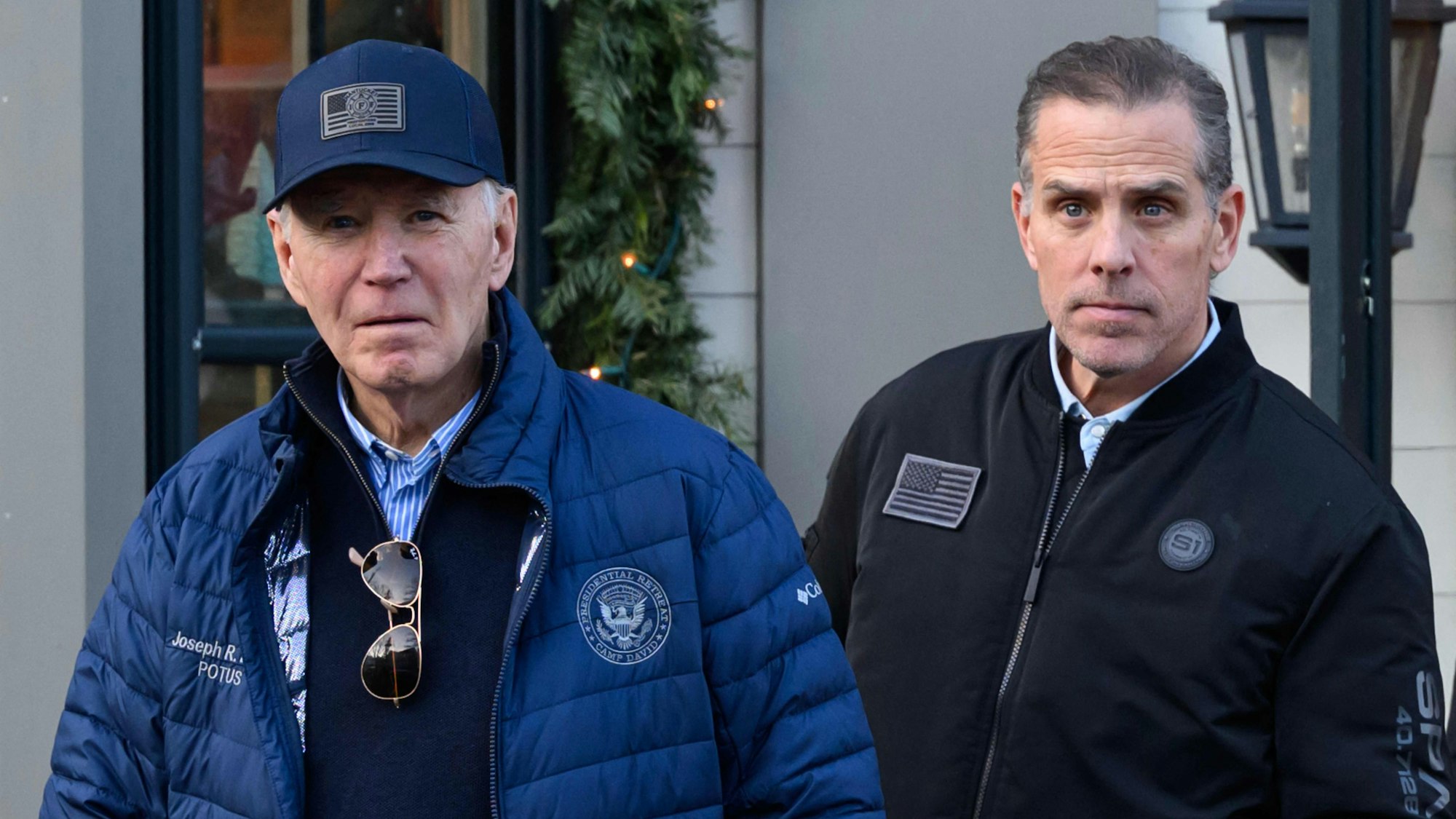 Joe Biden und sein Sohn Hunter.