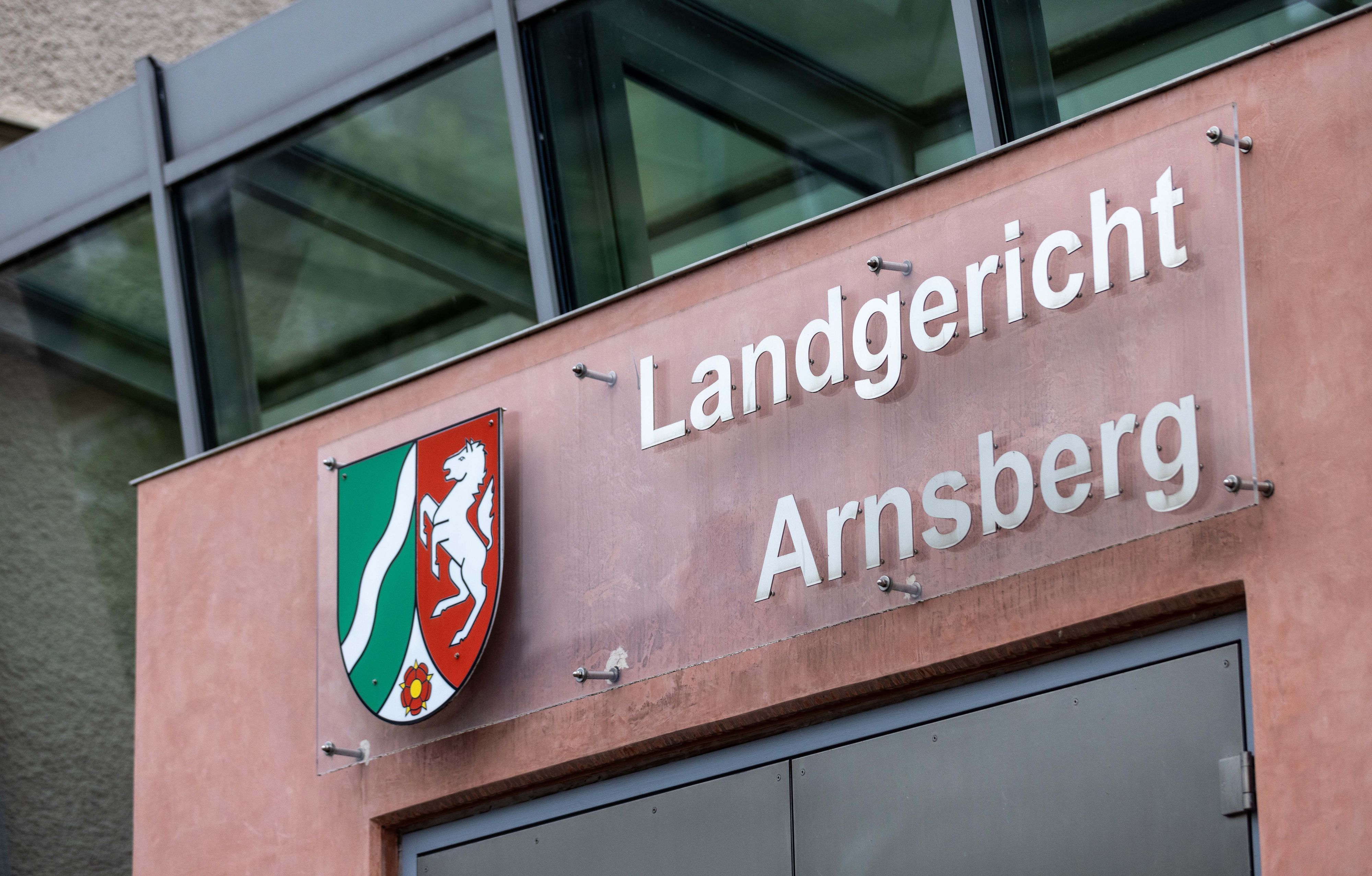 Der Eingangsbereich des Landgerichts Arnsberg
