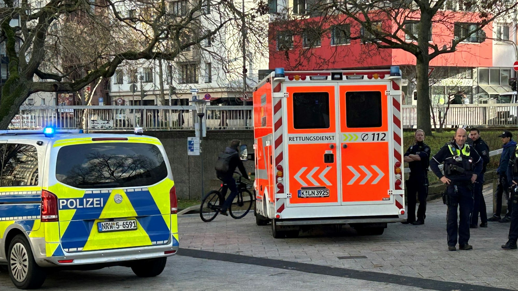 Der Tatort am Ebertplatz