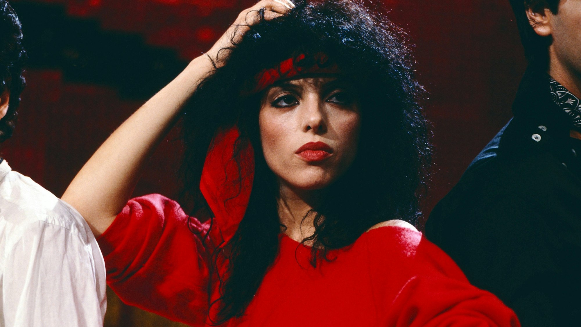 Helen Schneider als „Rock'n'Roll Gypsy“ in den frühen 1980er Jahren.