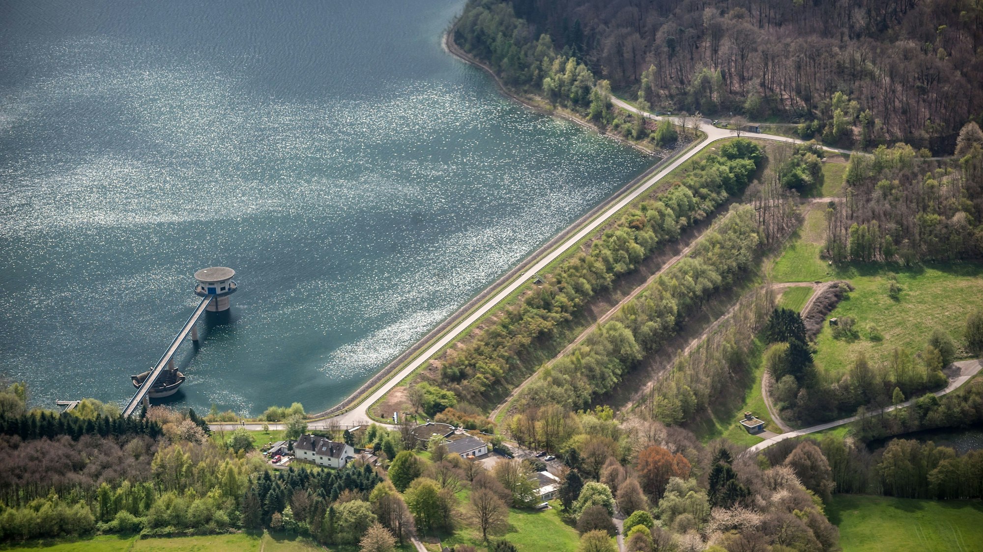 Damm der Dhünntalsperre