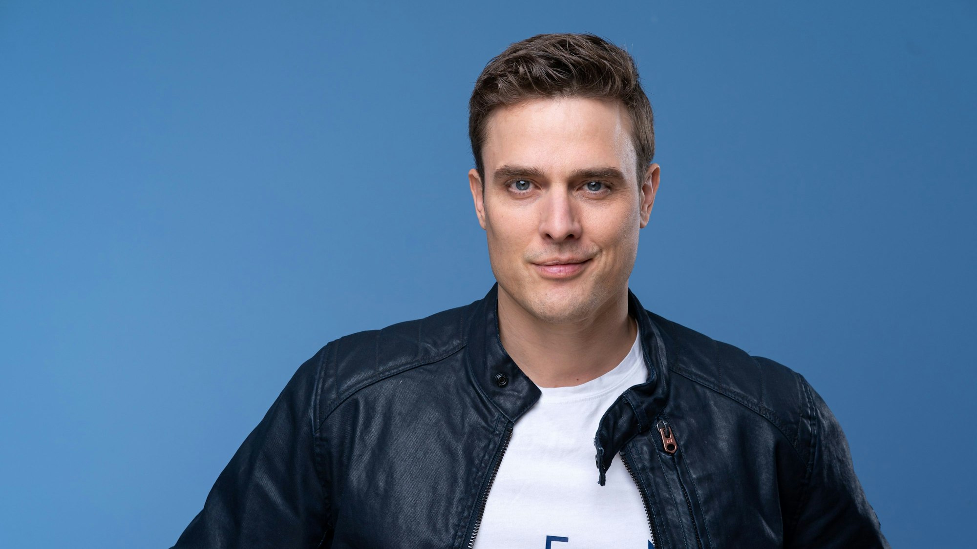 „Tagesschau“-Sprecher Constantin Schreiber, aufgenommen am Rande der MDR-Talkshow „Riverboat“.